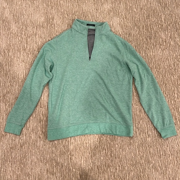 Wallace Quarter-Zip Pullover Lime